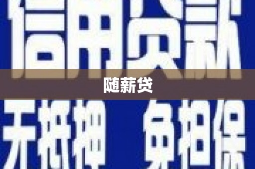 寻甸随薪贷