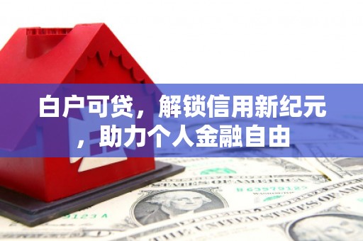 寻甸白户可贷，解锁信用新纪元，助力个人金融自由