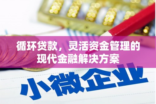 寻甸循环贷款，灵活资金管理的现代金融解决方案