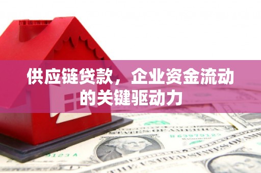 寻甸供应链贷款，企业资金流动的关键驱动力