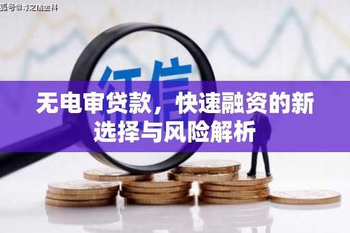 寻甸无电审贷款，快速融资的新选择与风险解析
