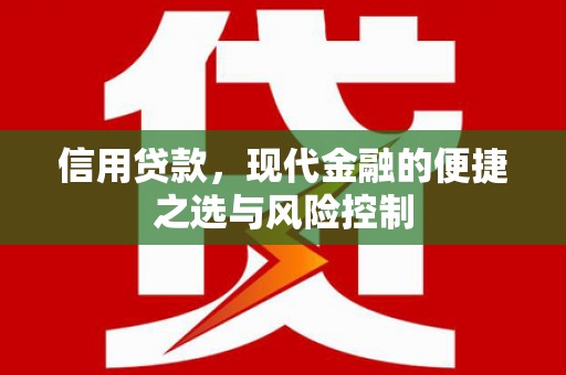 寻甸信用贷款，现代金融的便捷之选与风险控制