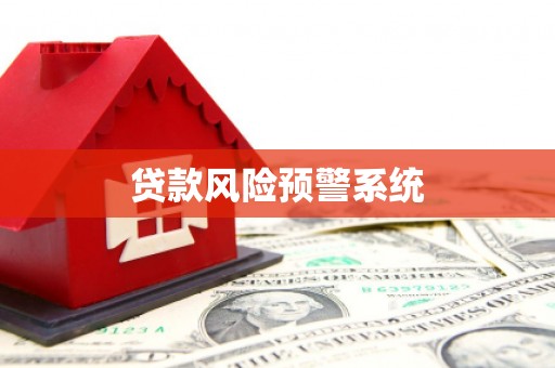 寻甸贷款风险预警系统