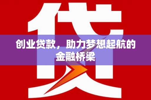 寻甸创业贷款，助力梦想起航的金融桥梁