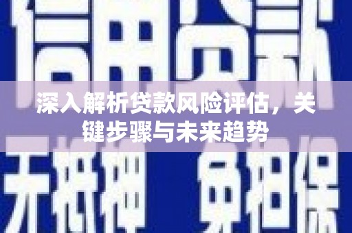寻甸深入解析贷款风险评估，关键步骤与未来趋势