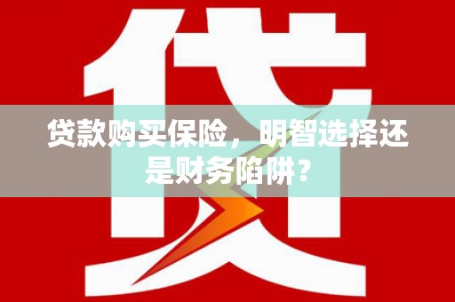 寻甸贷款购买保险，明智选择还是财务陷阱？