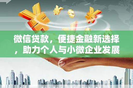 寻甸微信贷款，便捷金融新选择，助力个人与小微企业发展
