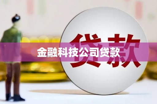寻甸金融科技公司贷款