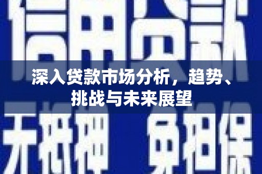 寻甸深入贷款市场分析，趋势、挑战与未来展望