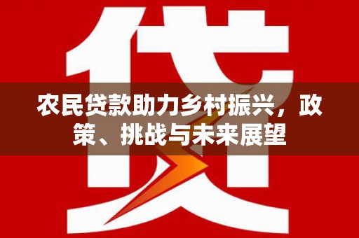 寻甸农民贷款助力乡村振兴，政策、挑战与未来展望