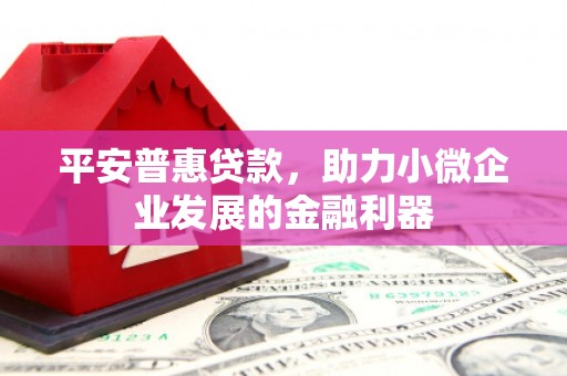 寻甸平安普惠贷款，助力小微企业发展的金融利器