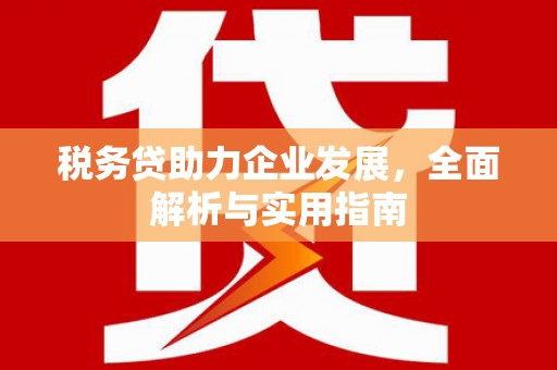 寻甸税务贷助力企业发展，全面解析与实用指南