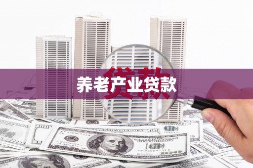 寻甸养老产业贷款