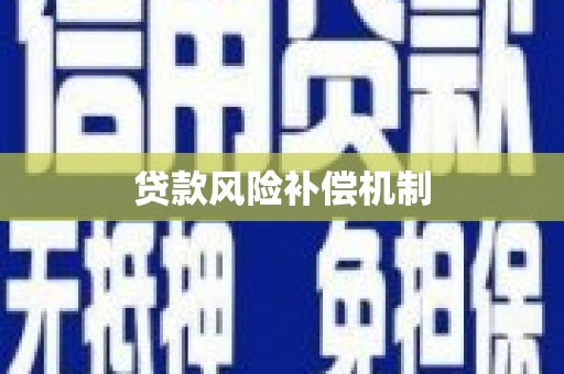 寻甸贷款风险补偿机制