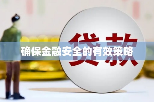 寻甸确保金融安全的有效策略